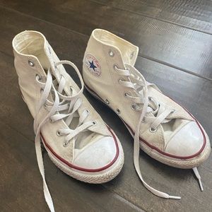 High top White Converse